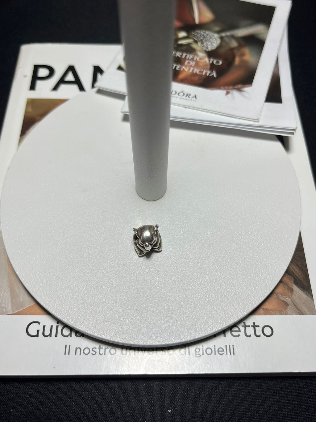 Charm Elefante Portafortuna in Argento