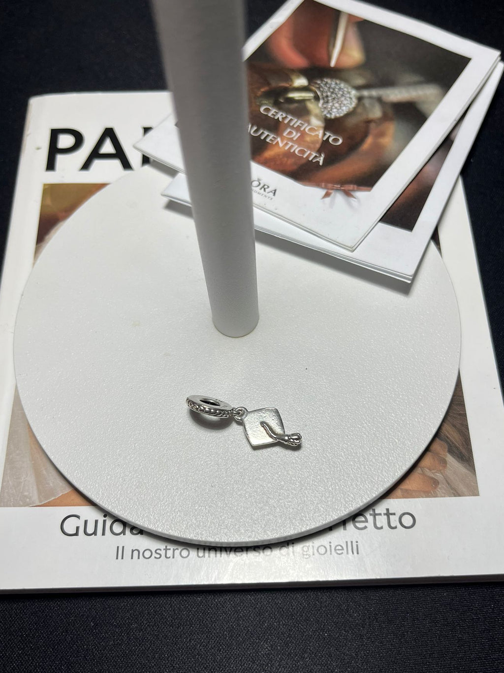 Charm pendente tocco di laurea