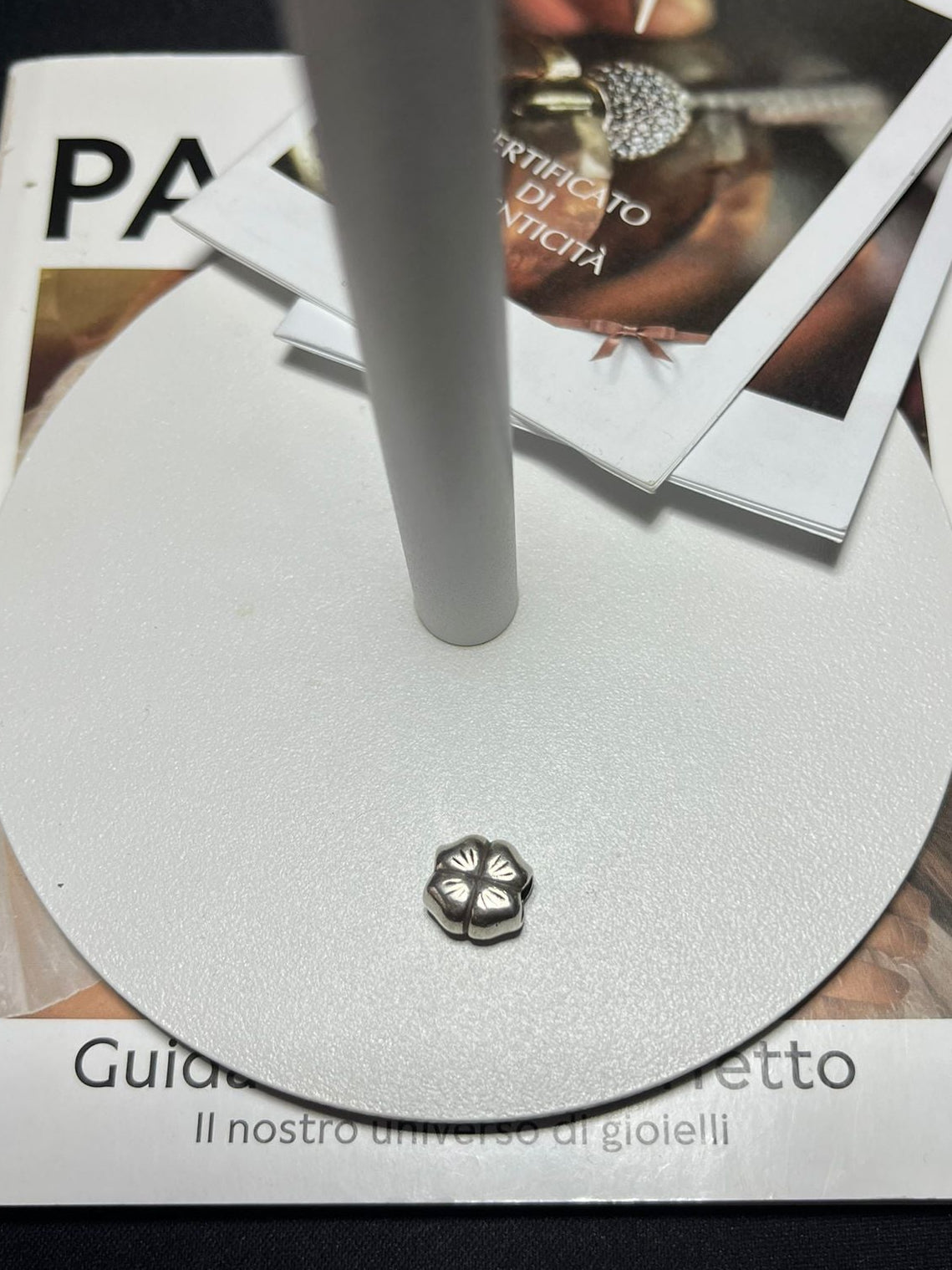 Charm Quadrifoglio in Argento