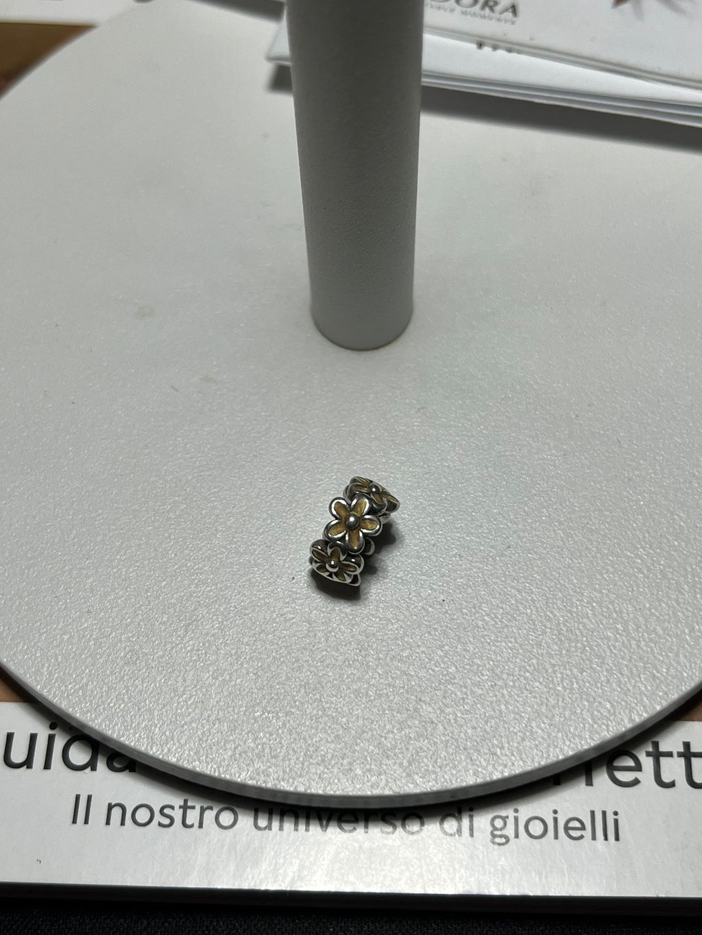 Distanziatore Margherite in Argento