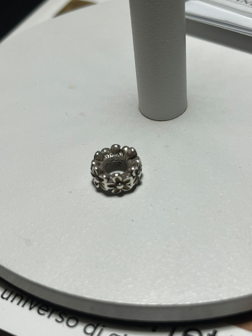 Distanziatore Margherite in Argento