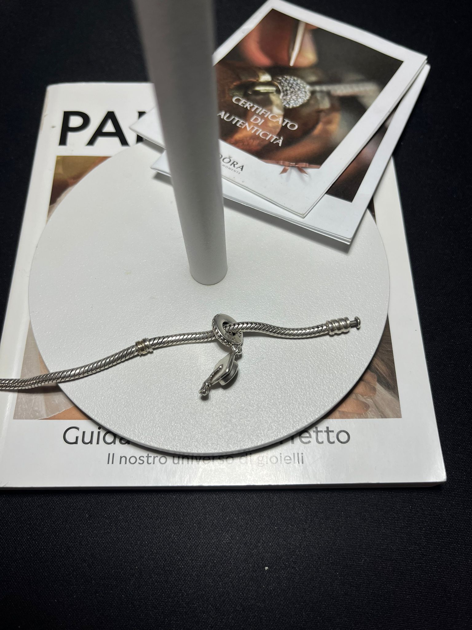 Charm pendente tocco di laurea