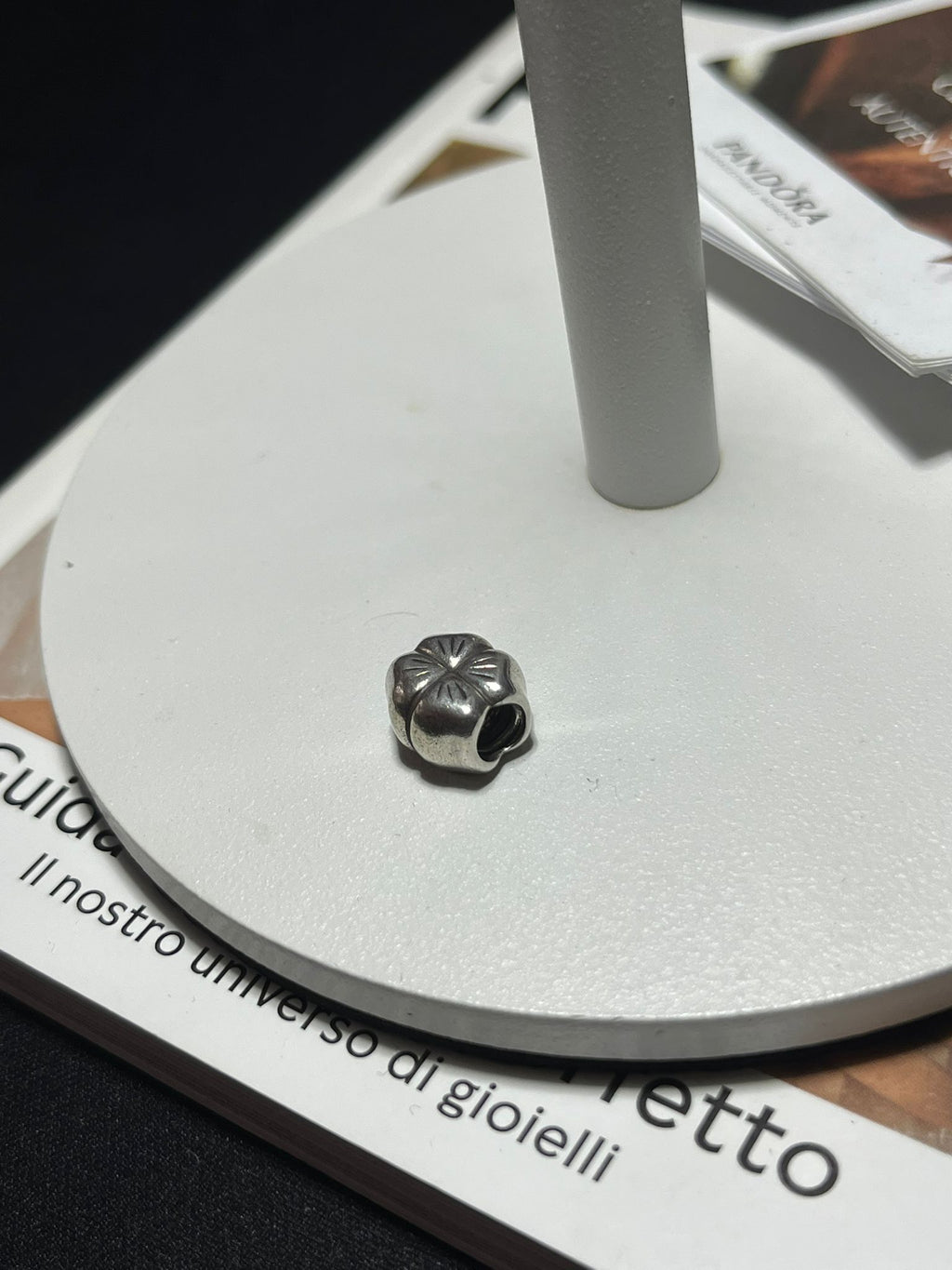 Charm Quadrifoglio in Argento