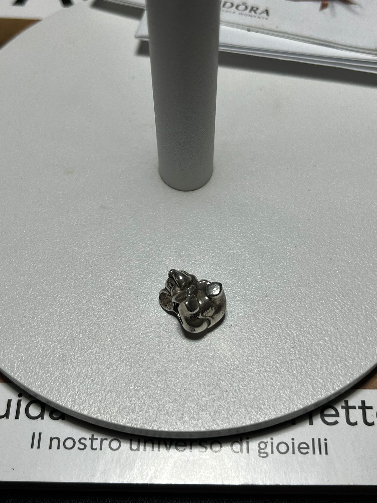 Charm Elefante Portafortuna in Argento