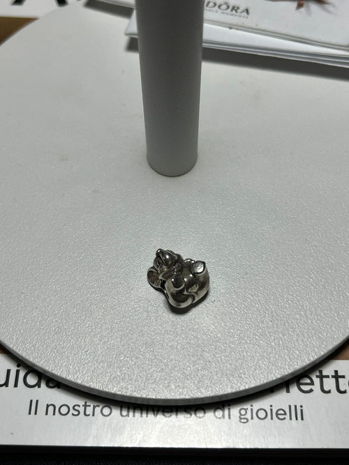 Charm Elefante Portafortuna in Argento