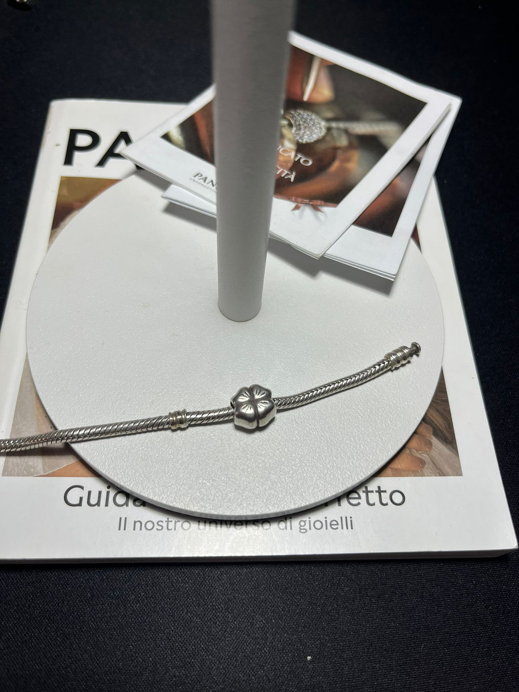Charm Quadrifoglio in Argento