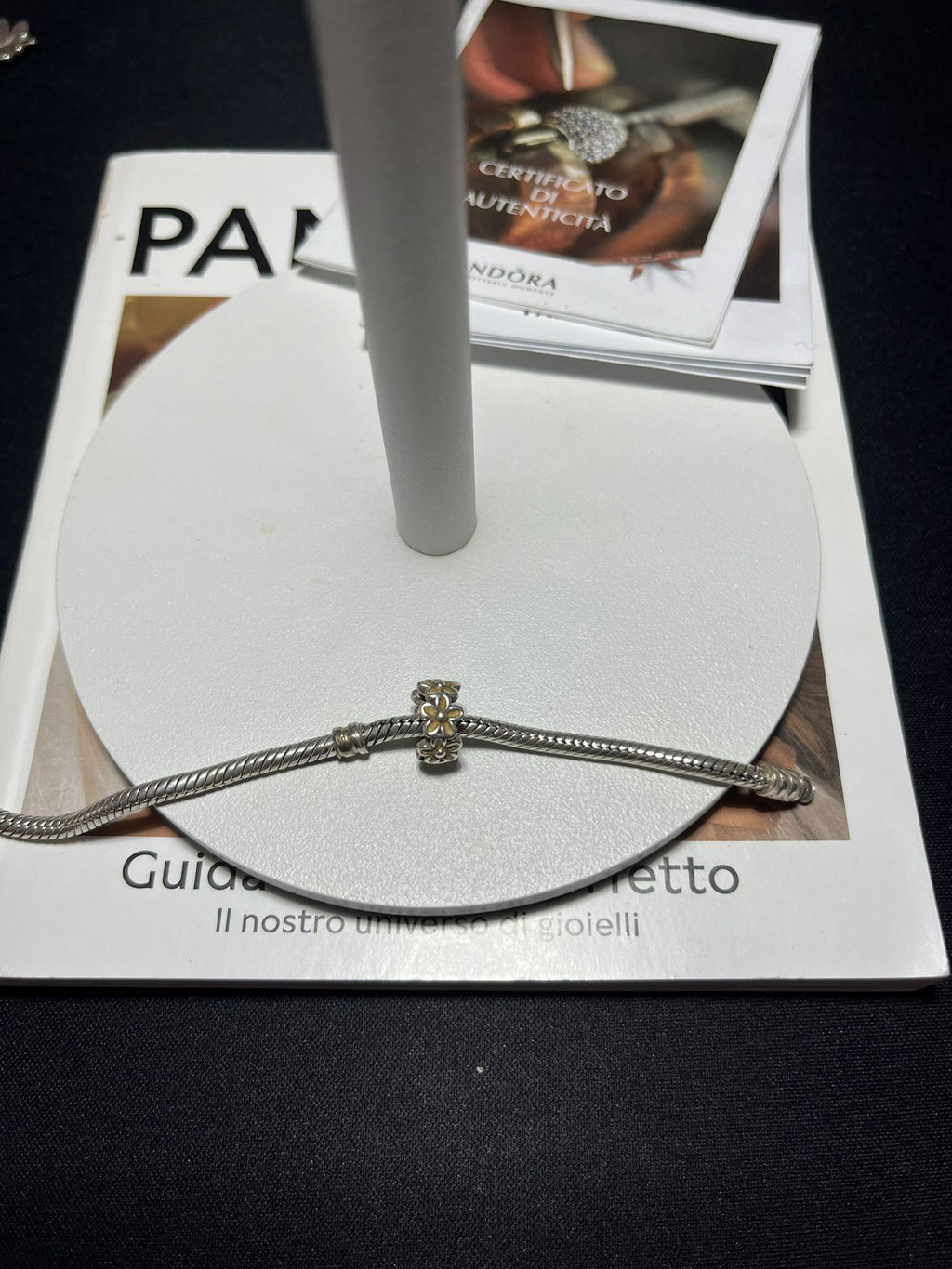 Distanziatore Margherite in Argento