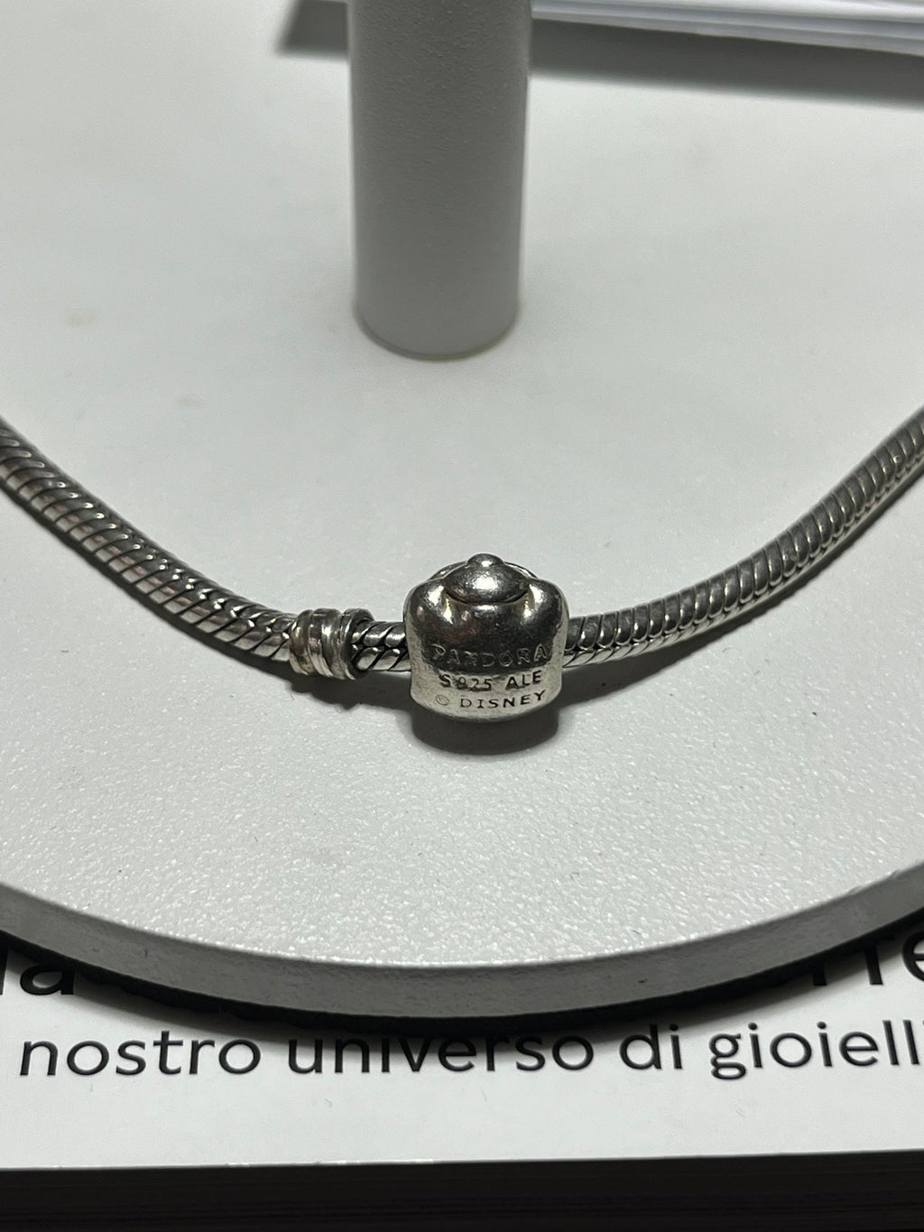 Charm Testa Winnie the Pooh in Argento