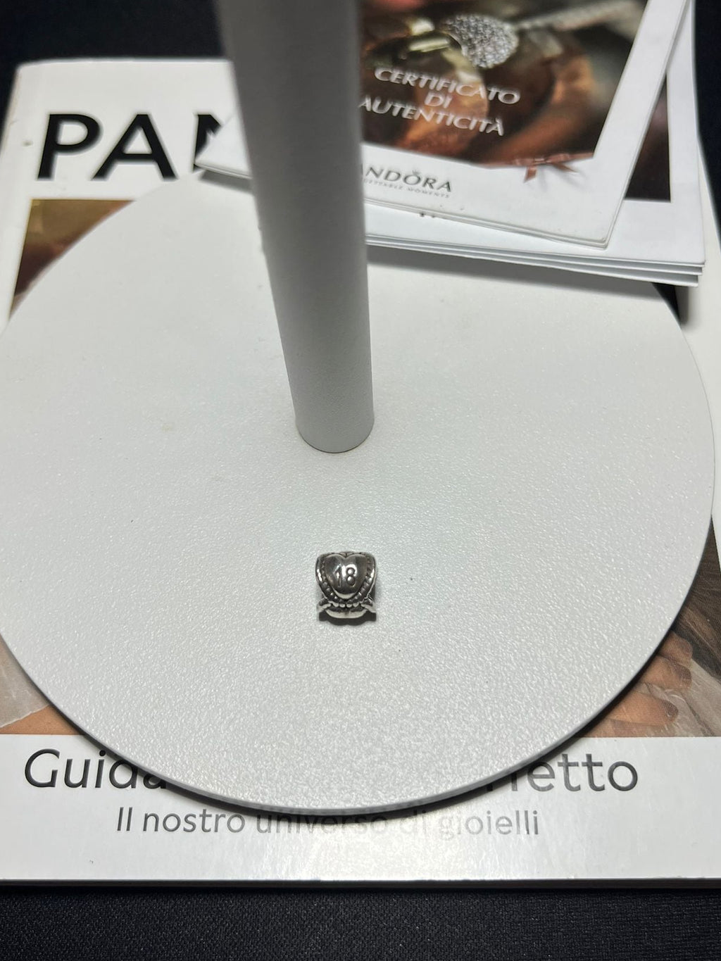 Charm Pendente 18° Compleanno in Argento