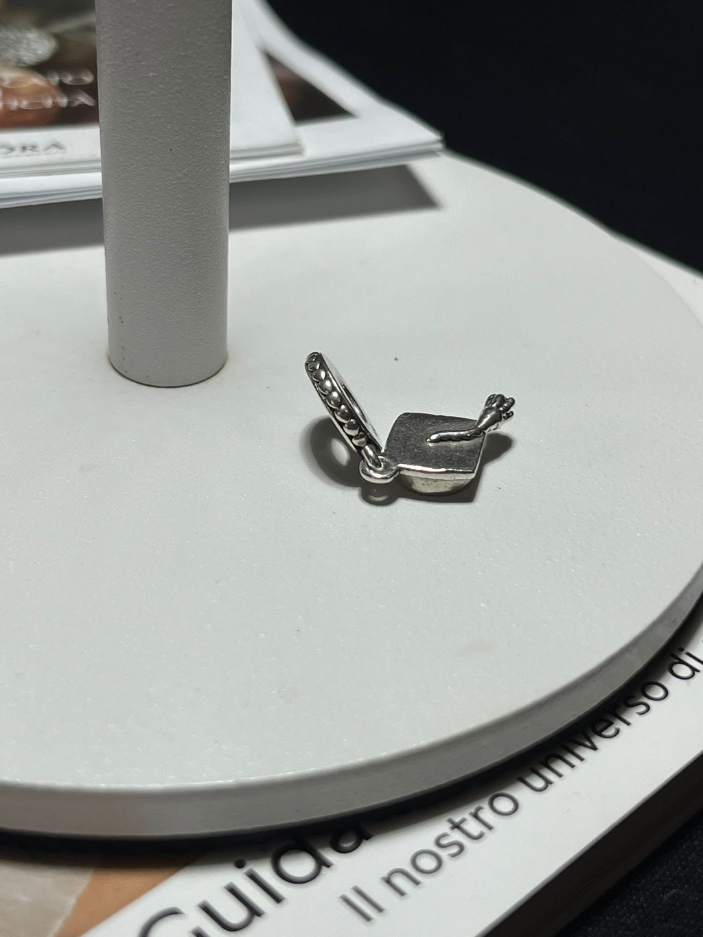 Charm pendente tocco di laurea