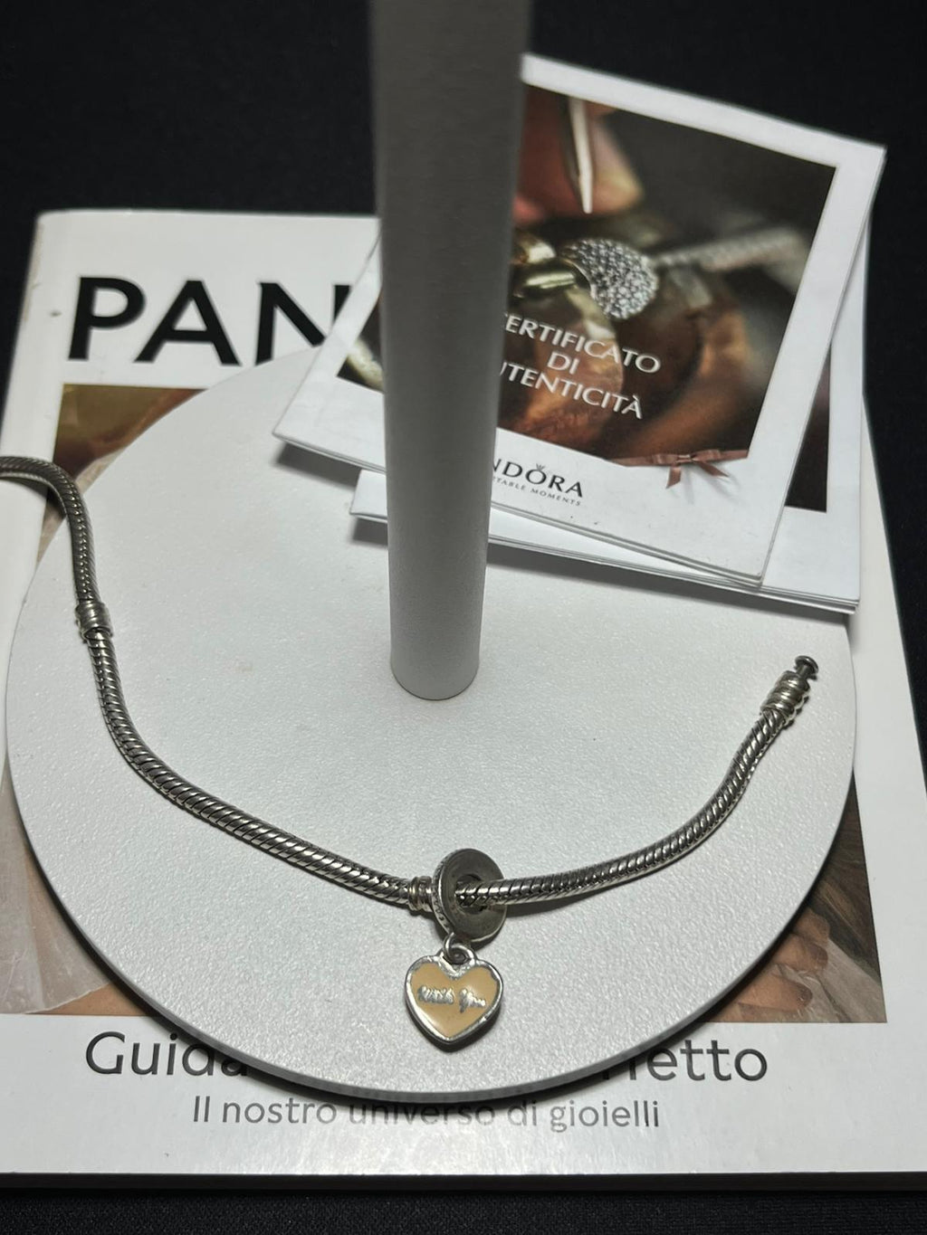 Charm Pendente “Travel With You” in Argento