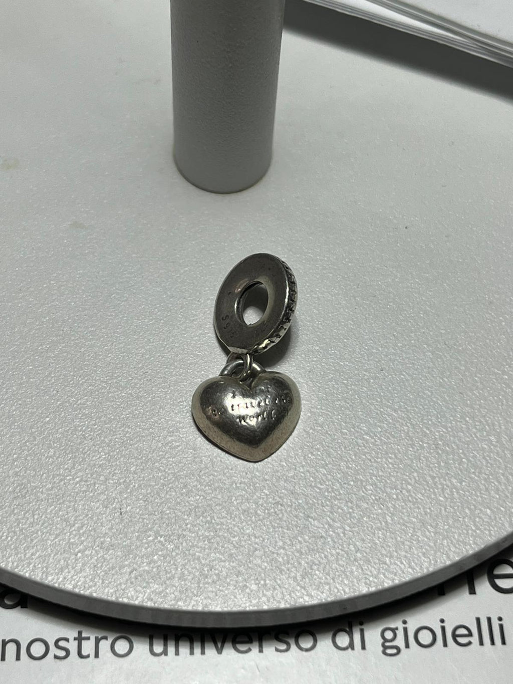Charm Pendente “Travel With You” in Argento