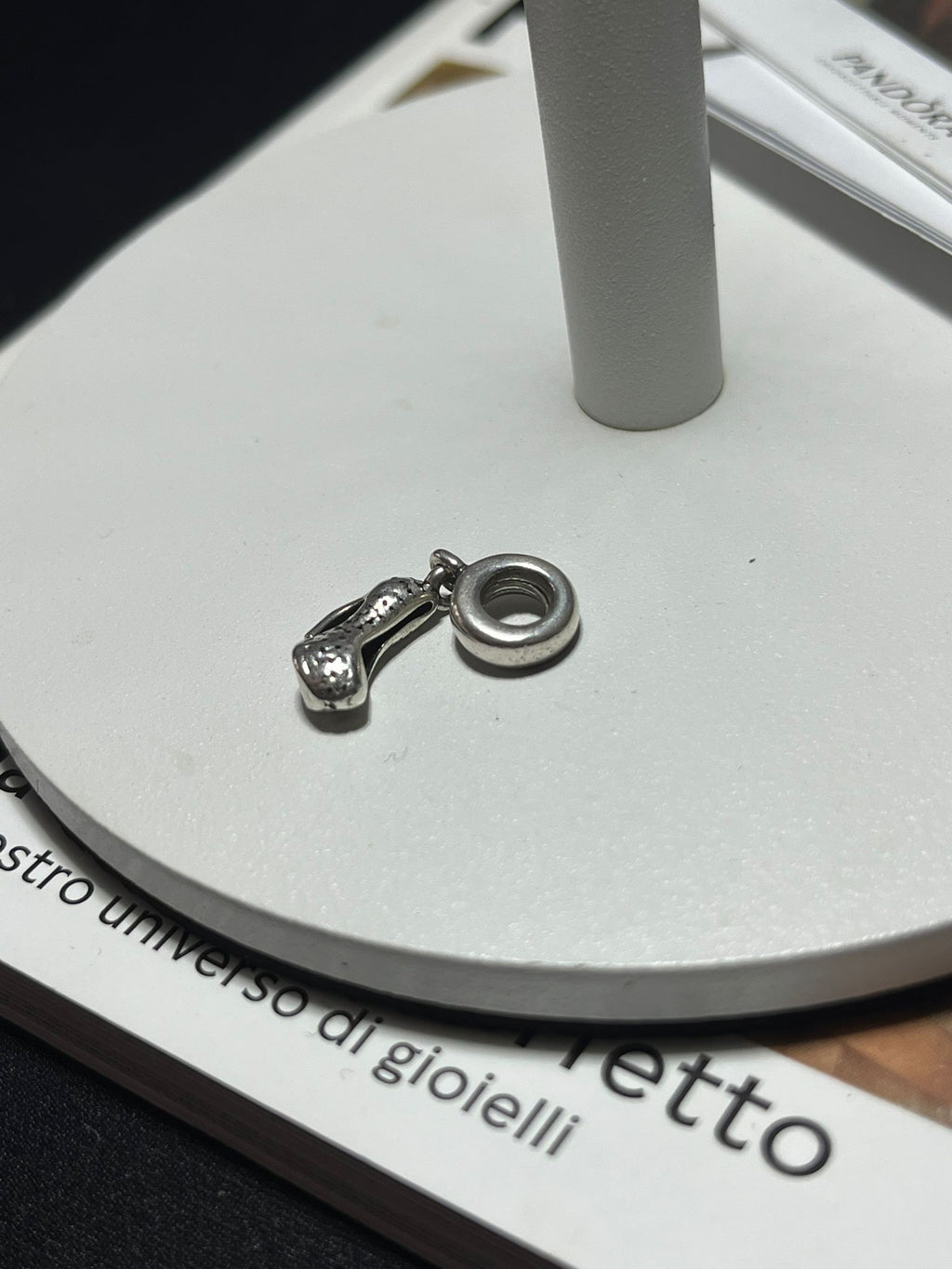 Charm Pendente Tacco in Argento