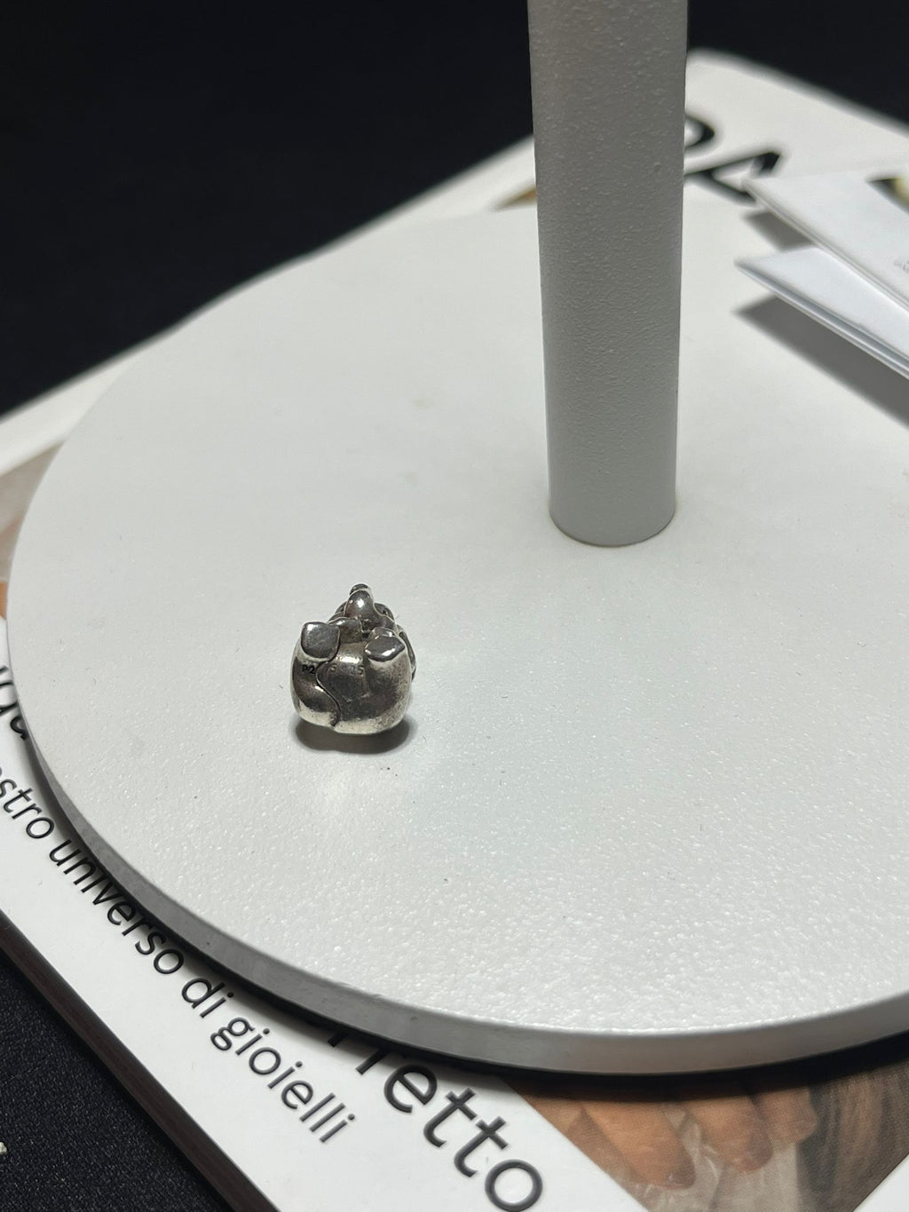 Charm Elefante Portafortuna in Argento