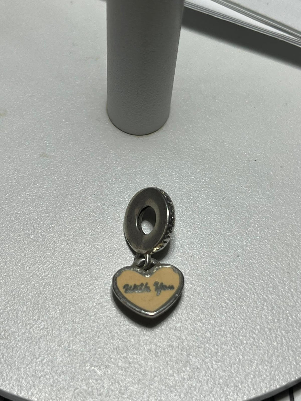 Charm Pendente “Travel With You” in Argento
