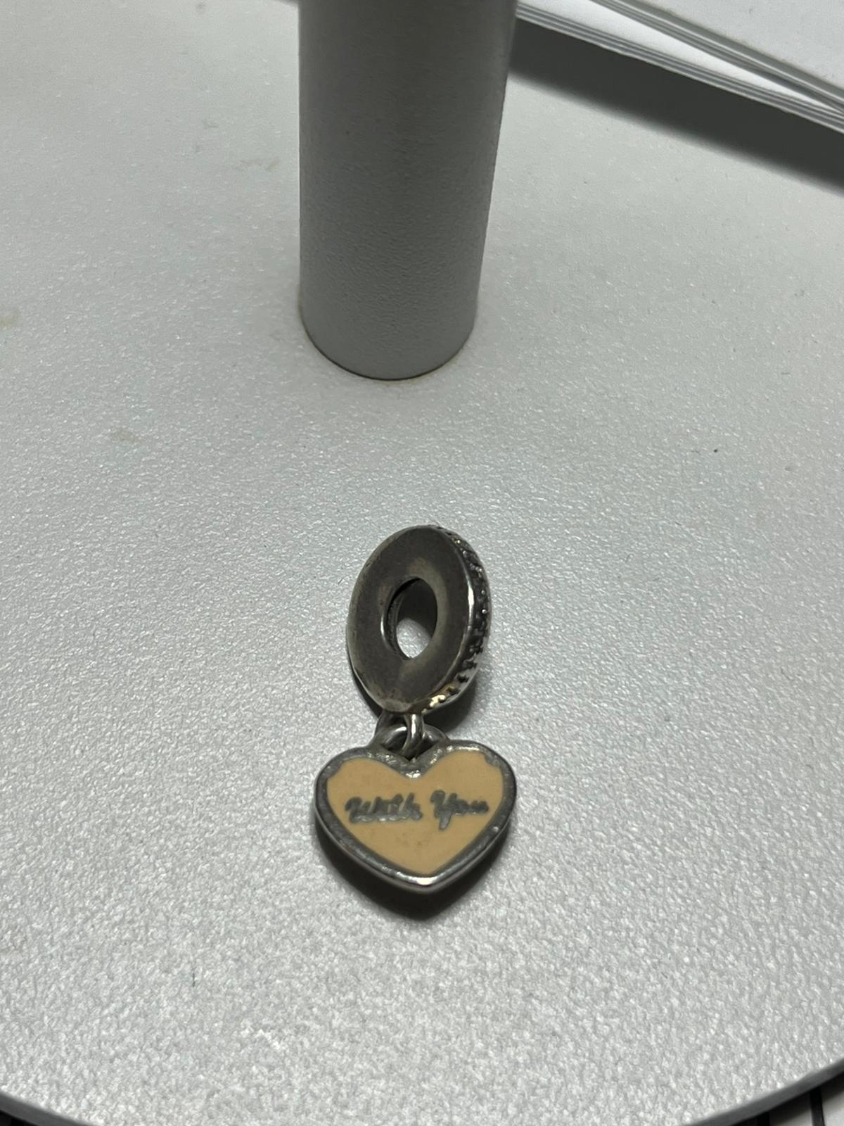 Charm Pendente “Travel With You” in Argento