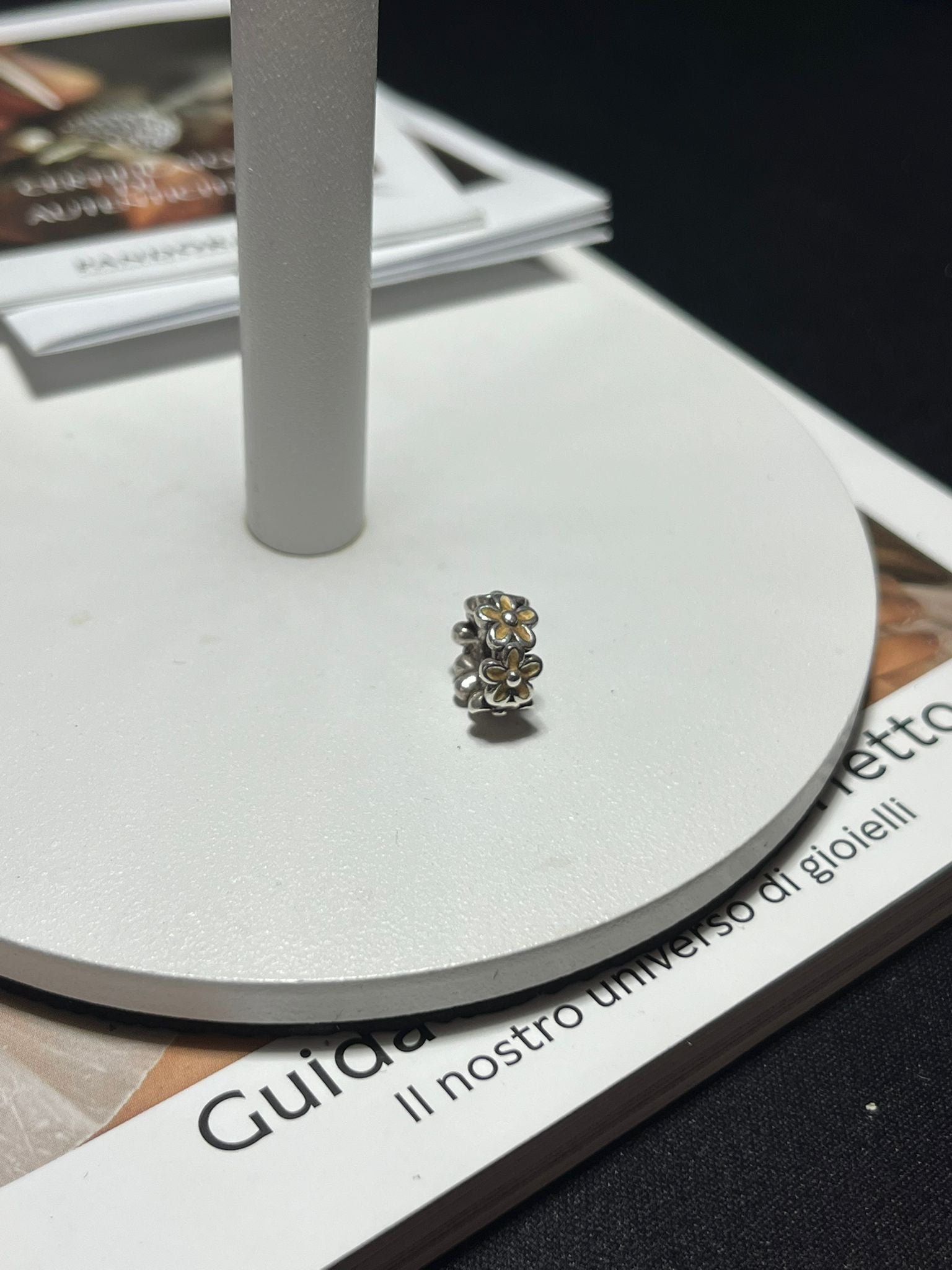 Distanziatore Margherite in Argento